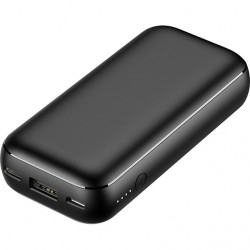 Veger S10 Ultra Mini Design Power Bank 10000mAh | USB + Type-C @ 20W Output | Για Smartphones & Tablets
