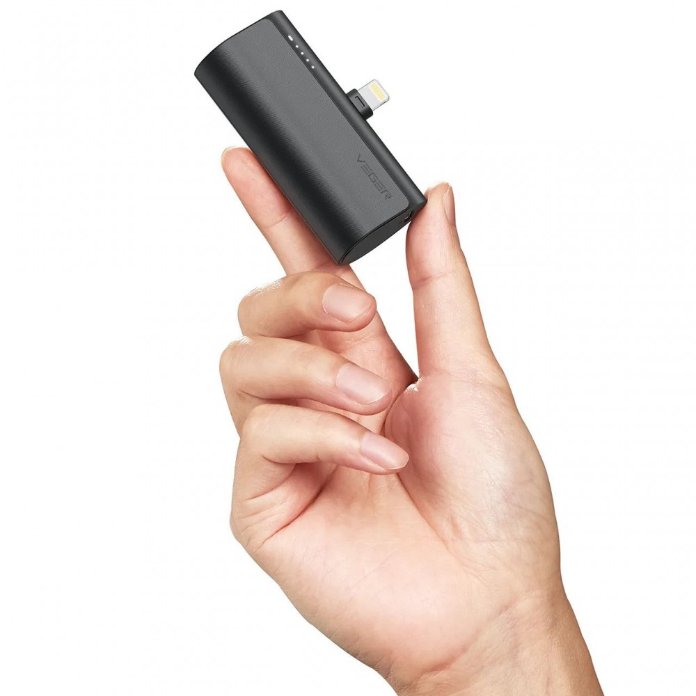 Veger V0556P Plugon-L Power Bank 5000mAh | Ενσωματωμένη θύρα Lightning @ 20W | LED Indicator