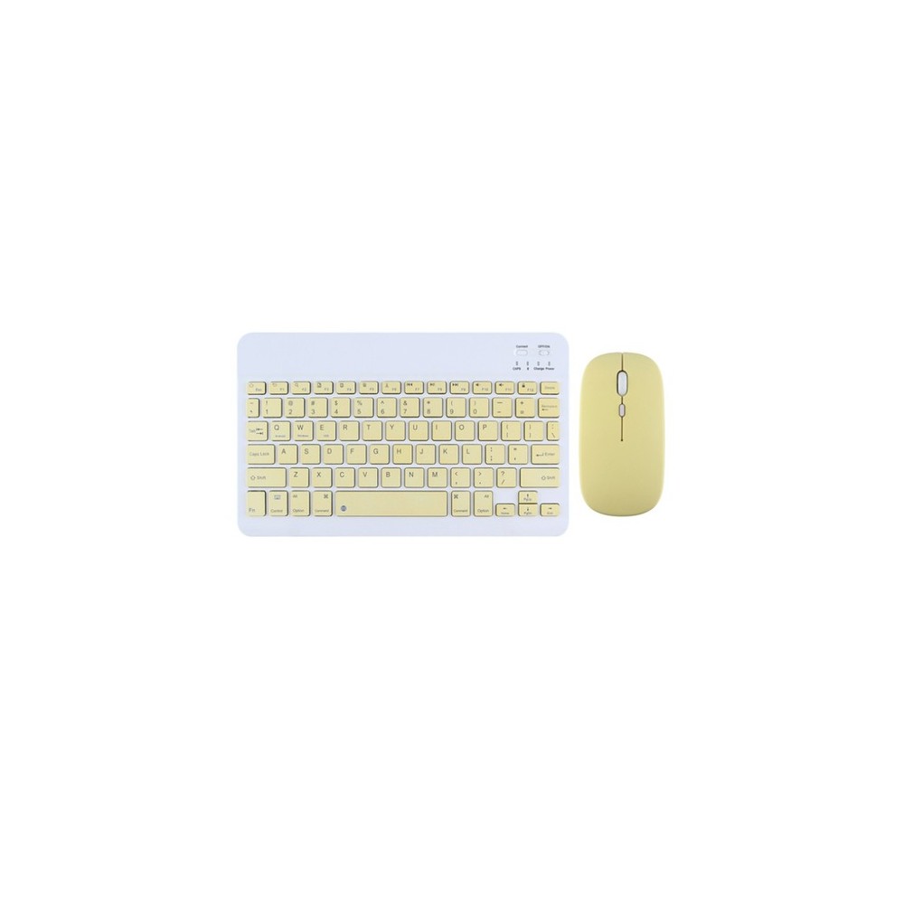 Soultronic MKK11 Yellow Mini Wireless Bluetooth Keyboard & Mouse | QWERTY με υποστήριξη ελληνικών