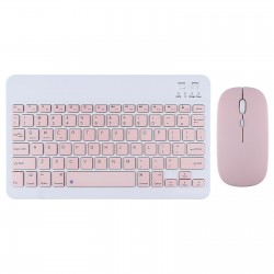 Soultronic MKK11 Pink Mini Wireless Bluetooth Keyboard & Mouse | QWERTY με υποστήριξη ελληνικών