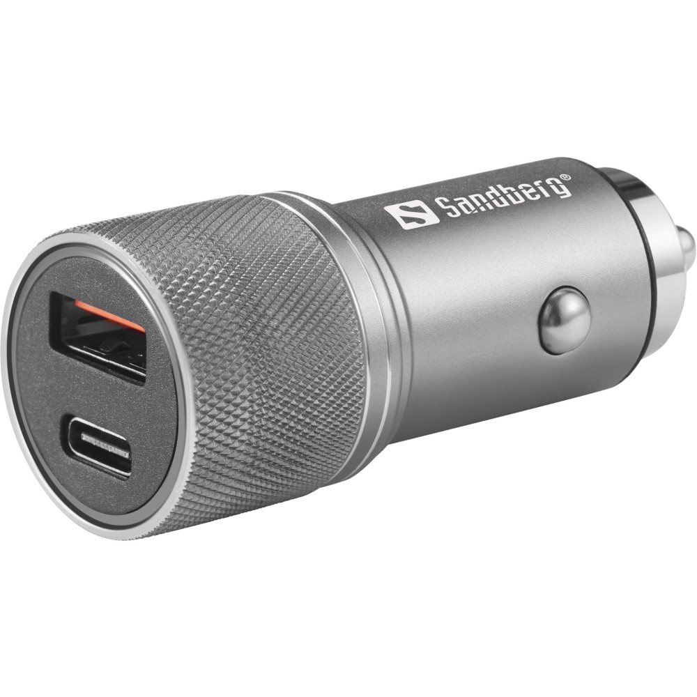 Sandberg Car Charger 1xQC3.0+1xUSB-C 48W