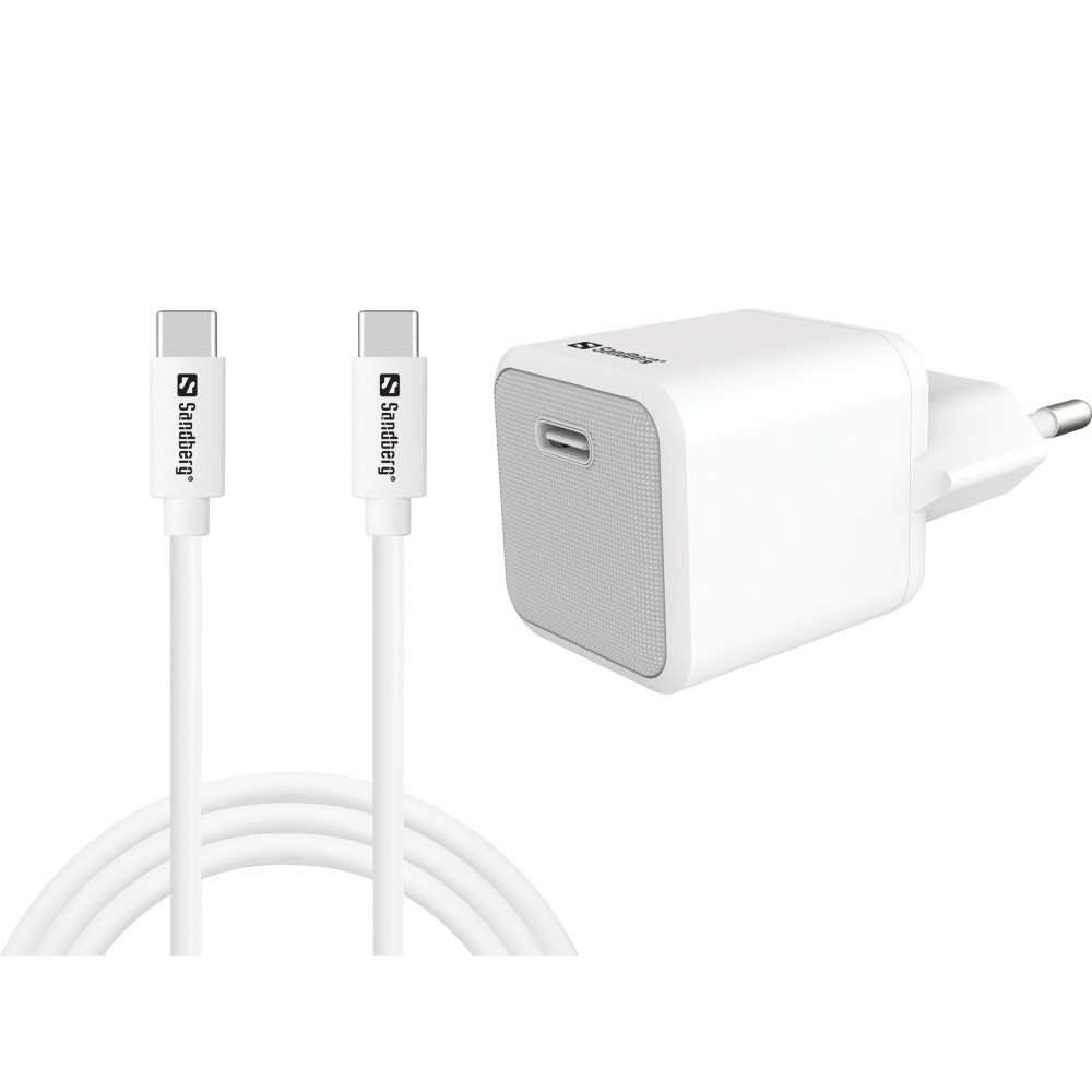 Sandberg USB-C 20W Charger EU+USB-C>C