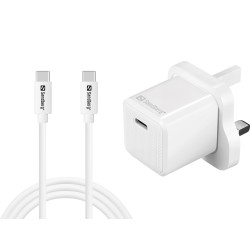 Sandberg USB-C 20W Charger UK+USB-C>C