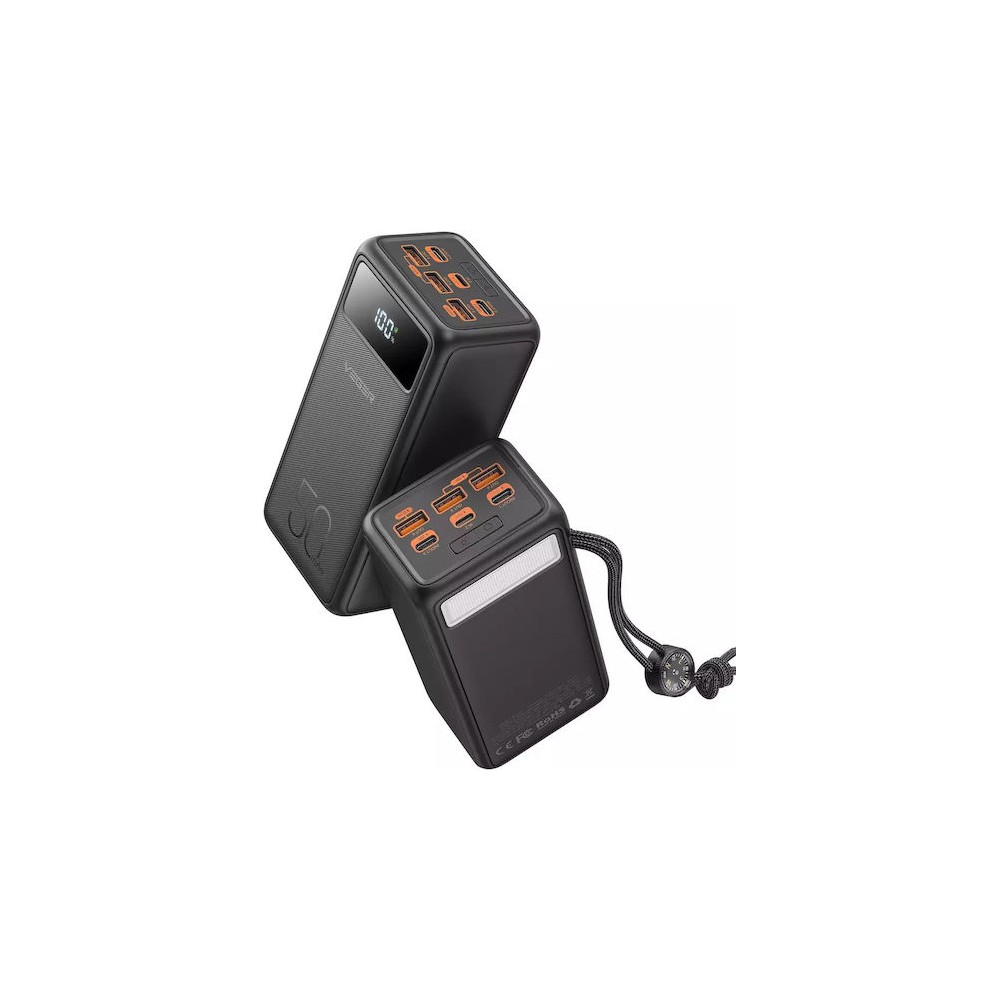 Veger W5001 Black Tank Lite Power Bank 50000mAh