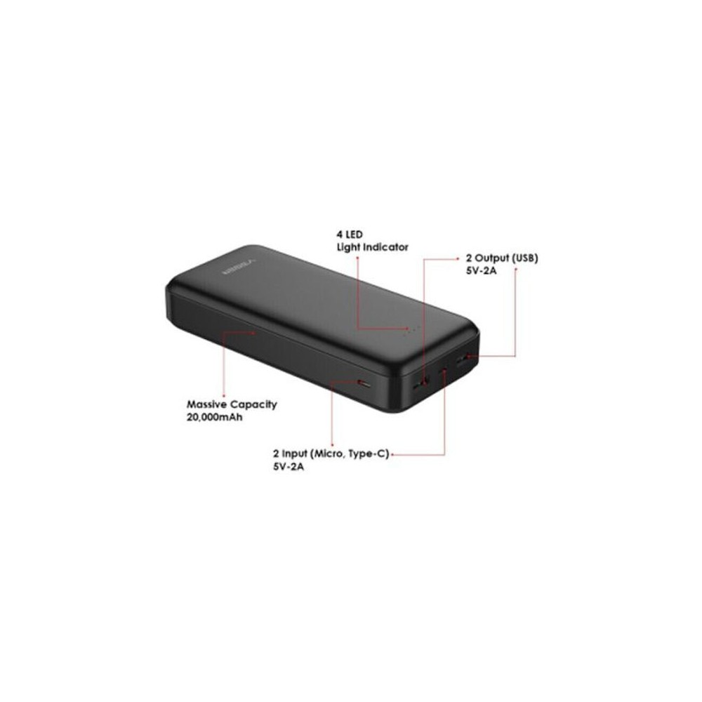 Veger A20 (VP2015) Power Bank 20000mAh