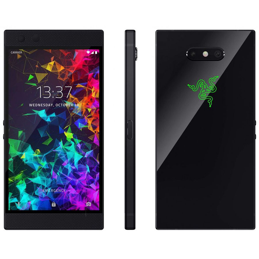 Razer Phone 2, Snapdragon 845, 64GB & 8GB RAM, 4G+ Android Gaming Smartphone Black Razer Phone 2, Snapdragon 845, 64GB & 8GB RAM, 4G+ Android Gaming Smartphone Black